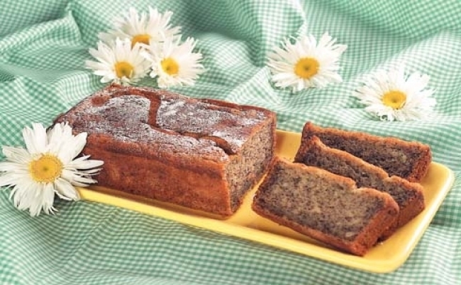 Pan de plátanos sin levadura